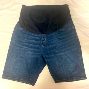 Motherhood Maternity Isabel Maternity Brand Denim  Bermuda Shorts
